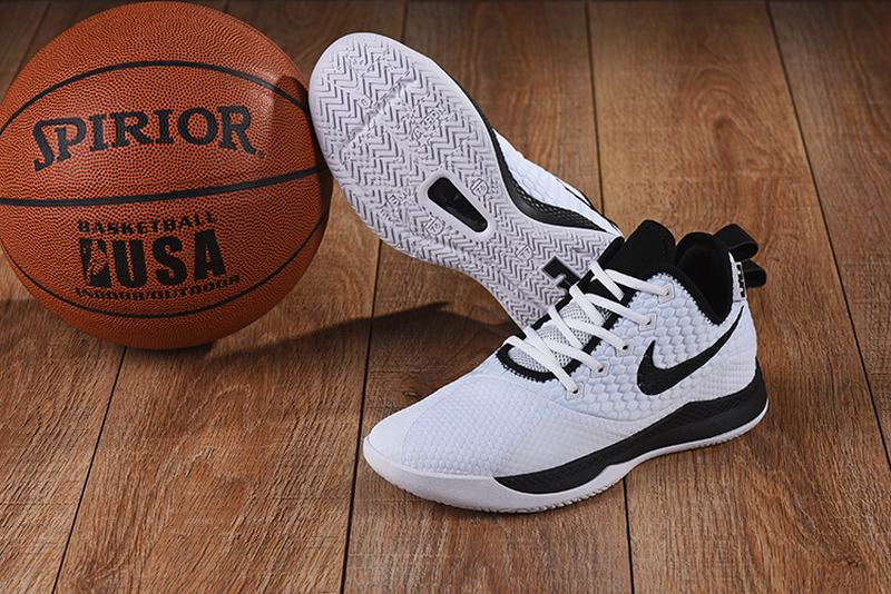 Nike Lebron James Witness 3 Shoes White Black